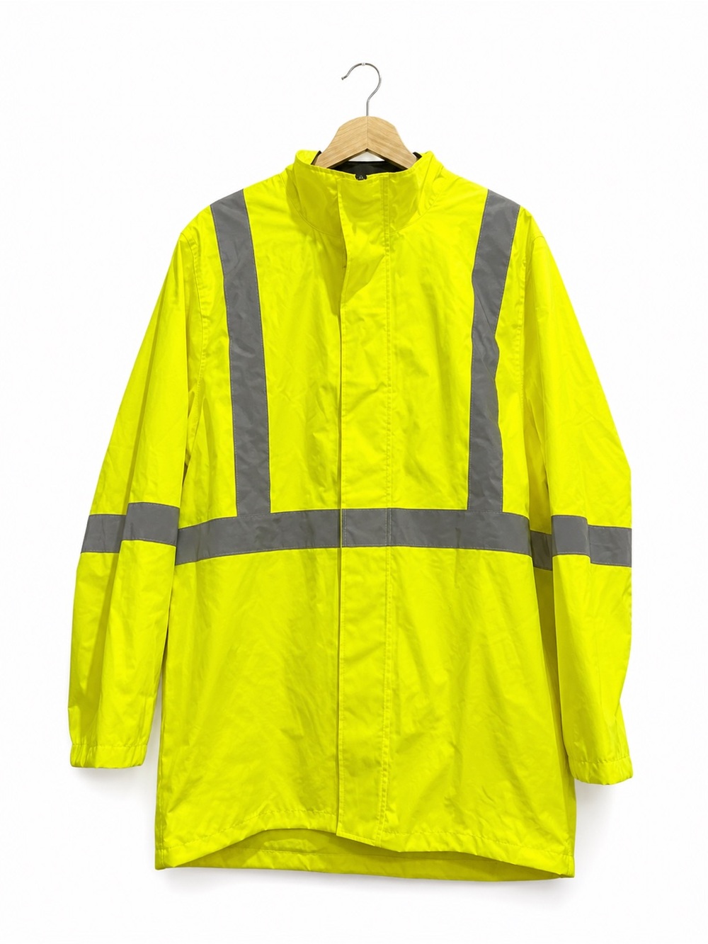 High-Visibility Yellow Safety Jacket